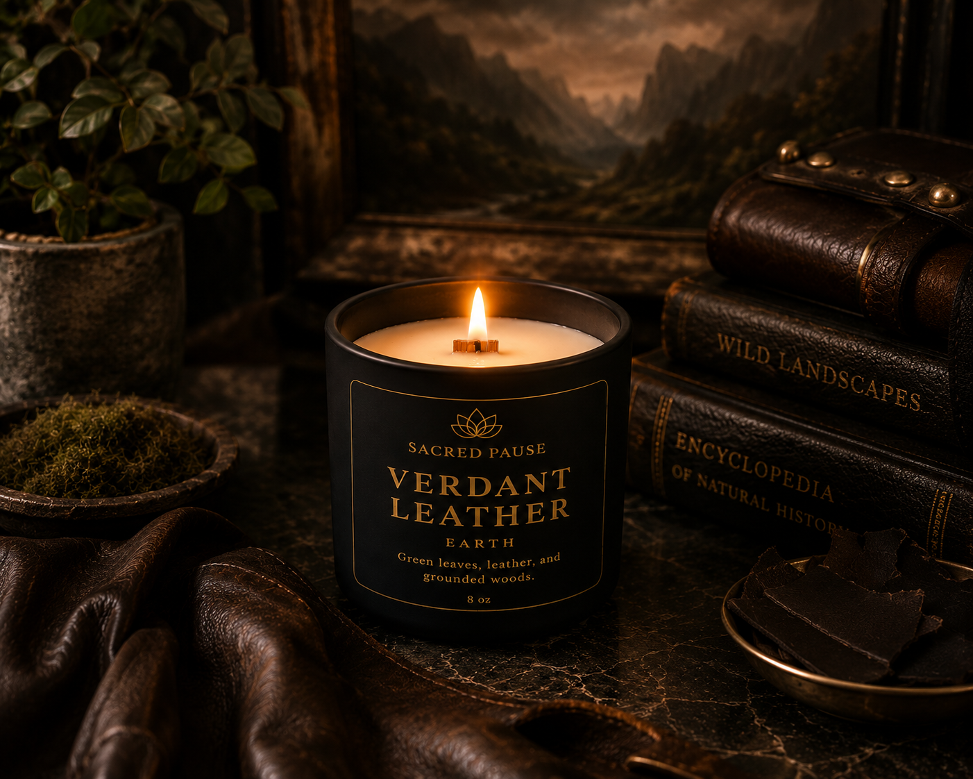 Verdant Leather 8oz